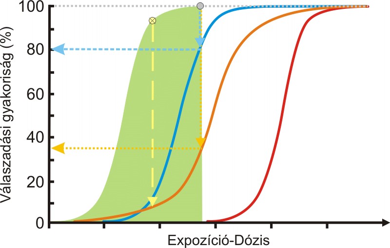 4. ábra Biomonitorozási eredmények értelmezése csoport és egyéni szinten. Forrás: Manini, 2006.[10]